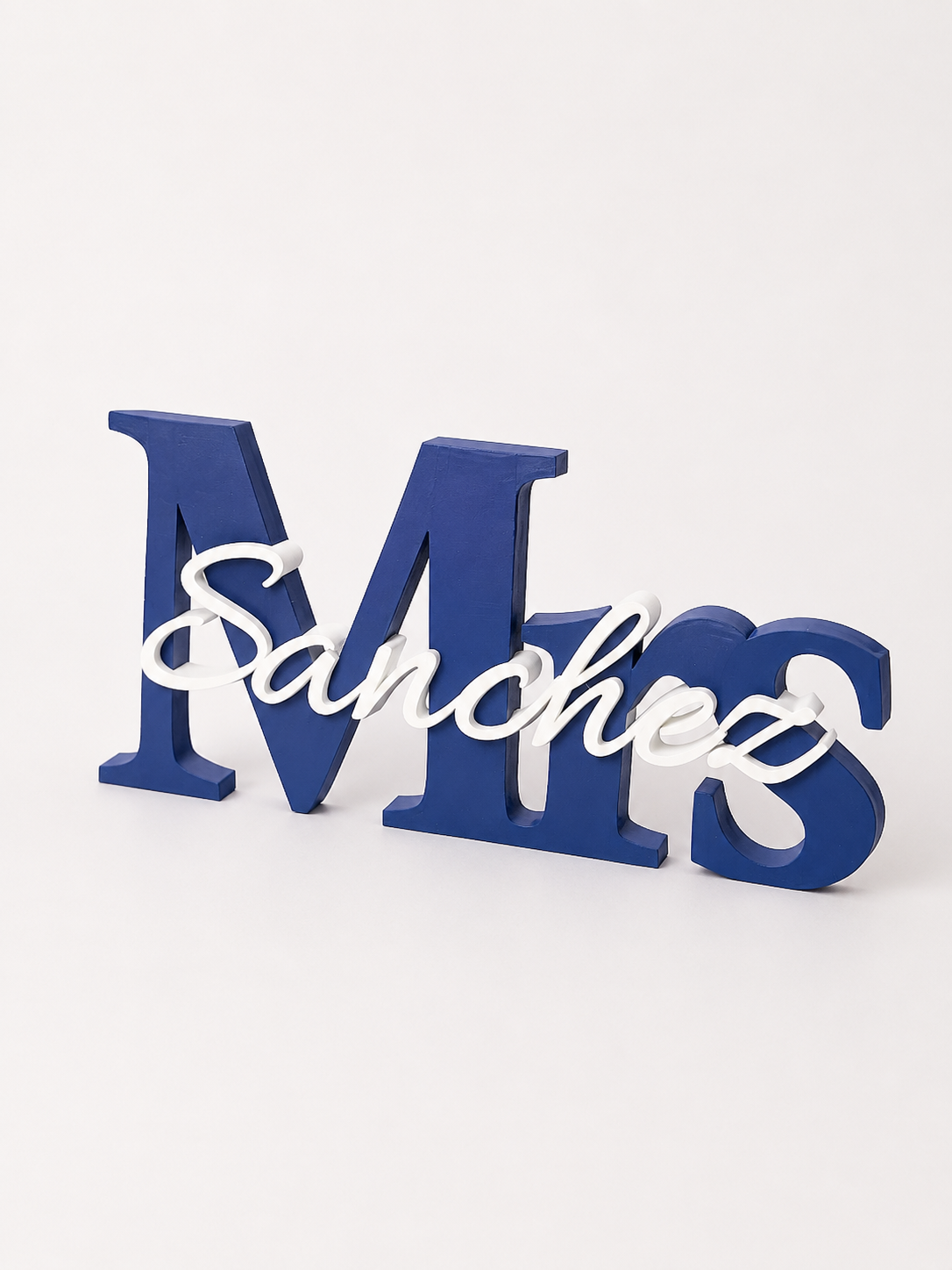 Personalized Monogram Name Sign