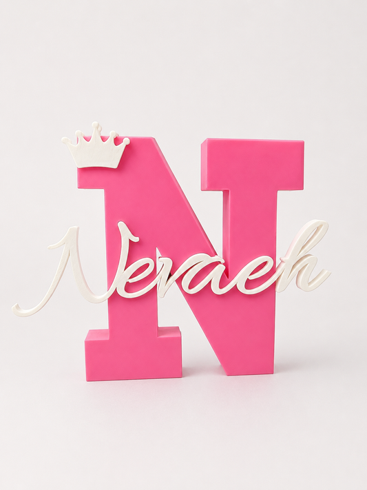 Personalized Monogram Name Sign
