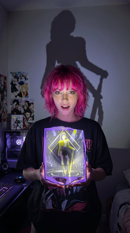 Anime Shadow Lamp